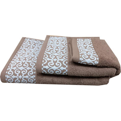 Lençol Banho 100x150 Cm 400g/ m2 Vintage Castanho