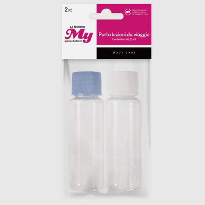 Kit Viagem Frascos para Loção 25 Ml