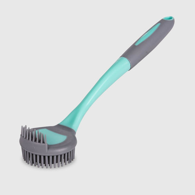 Escova Lavagem Loiça Dupla em Silicone 29,5xd6 Cm