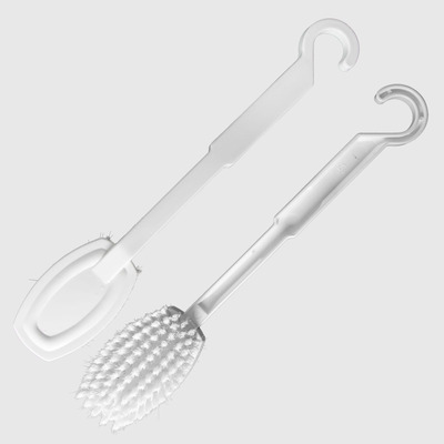 Brocha blanca Eda Back Brush 6,5x37,5 cm