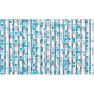 Rolo Bac Flexy Mosaico Azul L65x15ml