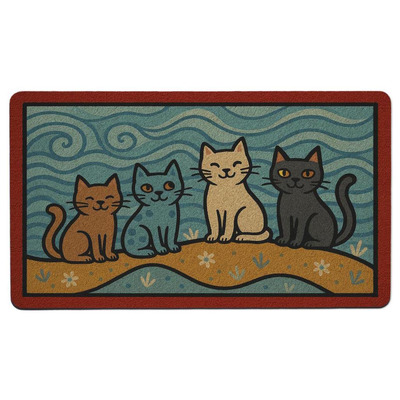 Magic Mat 39x68 Cm Gatti Naif - R22536