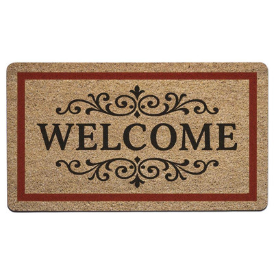 Magic Mat 39x68 cm Bienvenido Borgoña - R22550